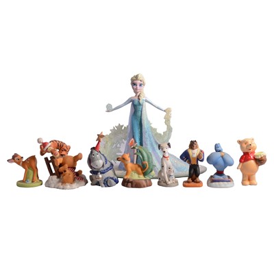 Lot 214 - Collection of Disney figurines and ornaments