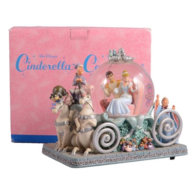 Lot 264 - Disney Store, a musical Snow Globe 'Cinderella'