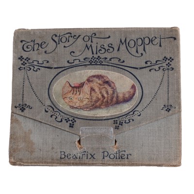 Lot 23 - Beatrix Potter, The Story of Miss Moppet, concertina