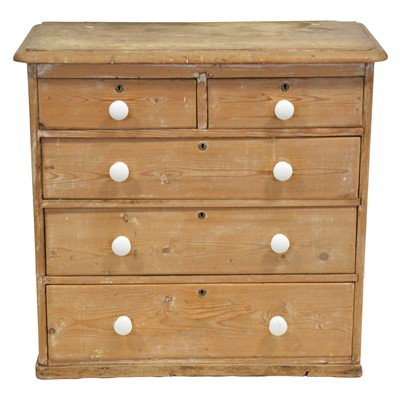 Lot 469 - Pine chest of drawers