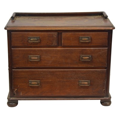 Lot 529 - Victorian walnut chest of drawers
