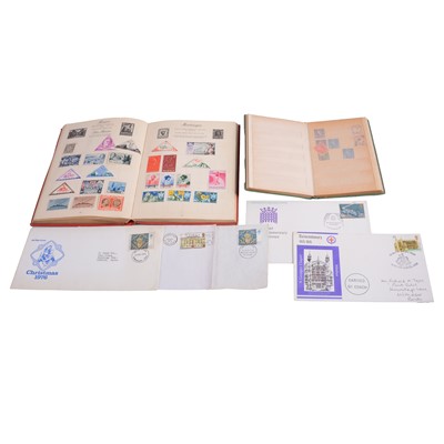 Lot 233 - Small quantity of stamps in albums and loose, mostly QEII