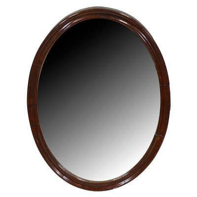 Lot 418 - Three oval wall mirrors