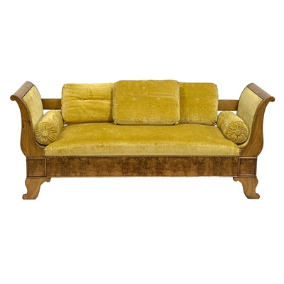 Lot 455 - Biedermeier day bed