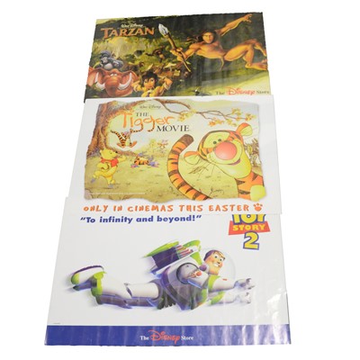 Lot 201 - Disney - a large collection of Video store promotion posters - 1990s/ early 2000s