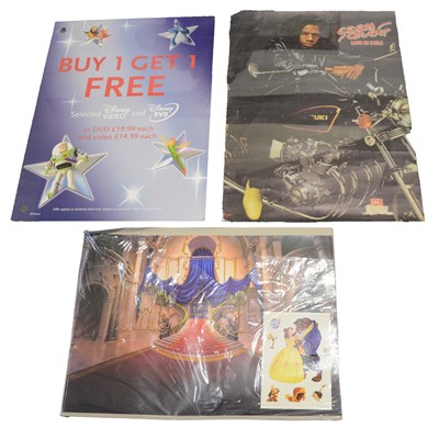 Lot 286 - Disney/ McDonalds - a collection of Happy Meal advertising posters, bunting, and other material