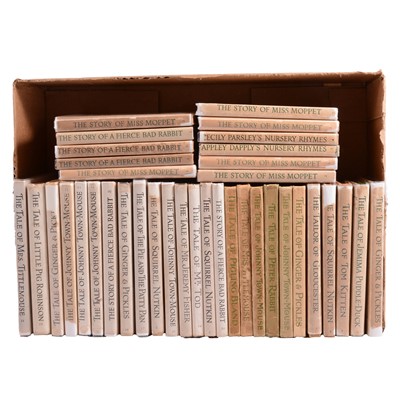 Lot 43 - Quantity of Beatrix Potter book, 1940's to 60's