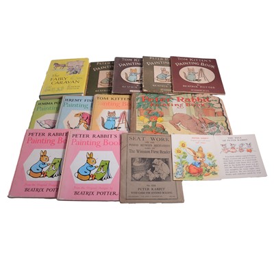 Lot 47 - Beatrix Potter / Peter Rabbit small group of collectables