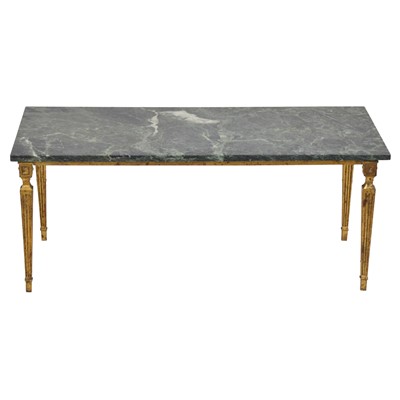 Lot 504 - Rectangular marble-top coffee table