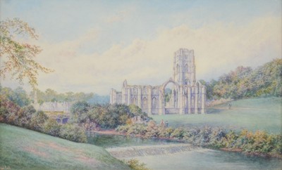 Lot 410 - George Fall, Fountains Abbey
