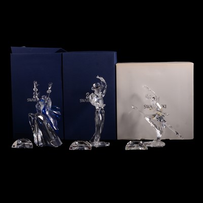 Lot 86 - Swarovski Crystal 'Magic of Dance' trilogy