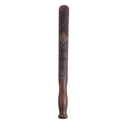 Lot 98 - An antique police truncheon.
