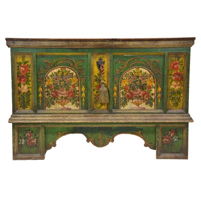 Lot 515 - Tyrolean painted pine coffer