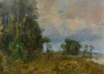 Lot 164 - Albert Charles Lebourg (1849-1928), Route de Normandie