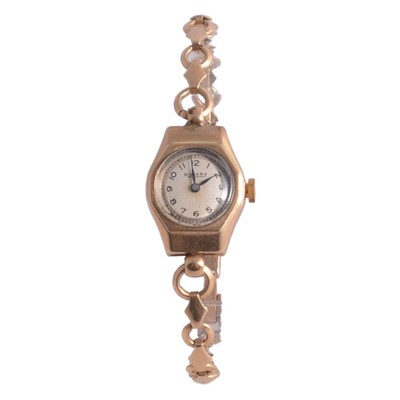 Lot 475 - Rotary and Summit - two 9 carat yellow gold ladies' vintage bracelet wristwatches.