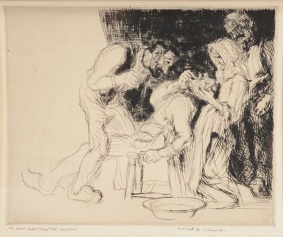 Lot 377 - Edmund Blampied, The Farmer Dentist