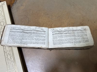 Lot 35 - A rare early edition of John Playford's The Dancing Master, 1698