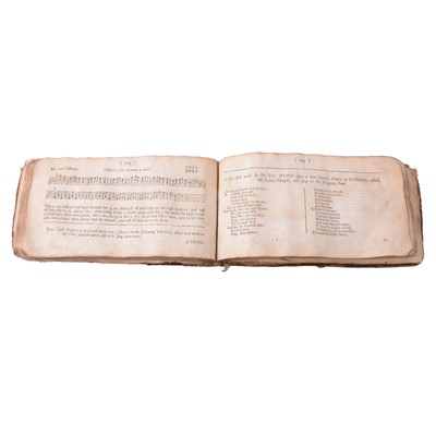 Lot 35 - A rare early edition of John Playford's The Dancing Master, 1698