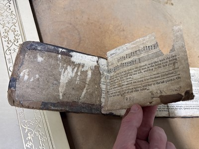 Lot 35 - A rare early edition of John Playford's The Dancing Master, 1698