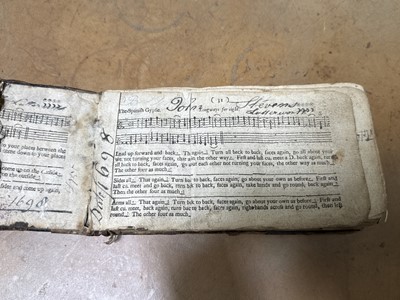 Lot 35 - A rare early edition of John Playford's The Dancing Master, 1698