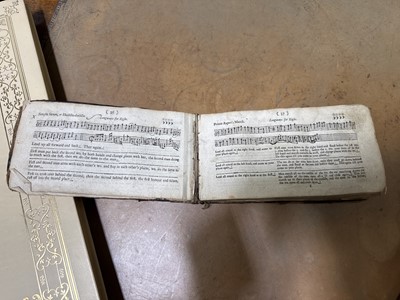 Lot 35 - A rare early edition of John Playford's The Dancing Master, 1698