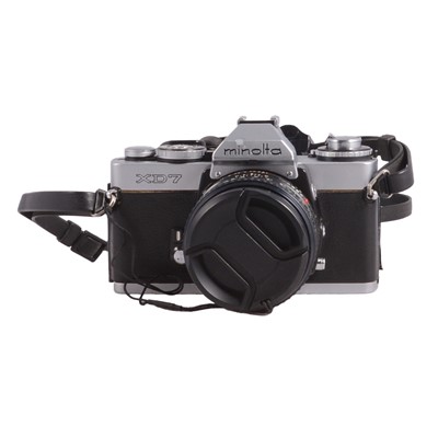 Lot 107 - A Minolta XD7 SLR camera