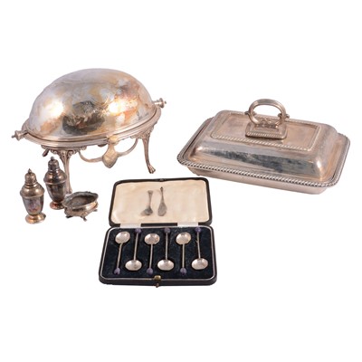 Lot 98 - Assorted silver plated wares
