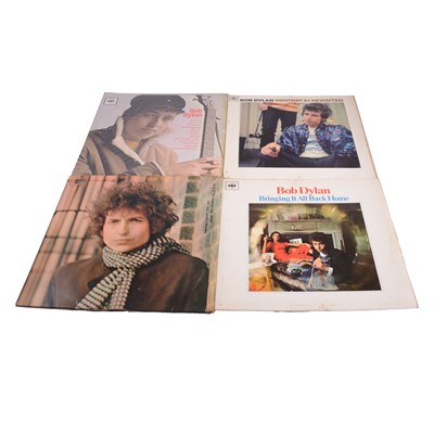 Lot 274 - Bob Dylan, seven LP vinyl records