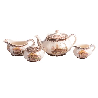 Lot 76 - Extensive Palissy 'Game Series' dinner, tea and coffee service