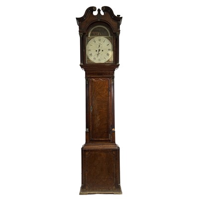 Lot 349 - Mahogany longcase clock, signed W Nicholas, Birmingham