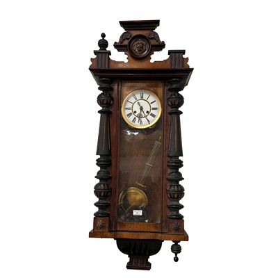 Lot 407 - Vienna wall clock