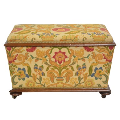 Lot 451 - Victorian box ottoman