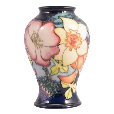 Lot 8 - Moorcroft Pottery, a 'Golden Jubilee' pattern vase