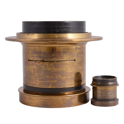 Lot 100 - Ross London Zeiss patent Planar lens and another