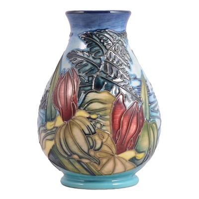 Lot 1 - Moorcroft Pottery, a 'Sweet Betsy' pattern vase