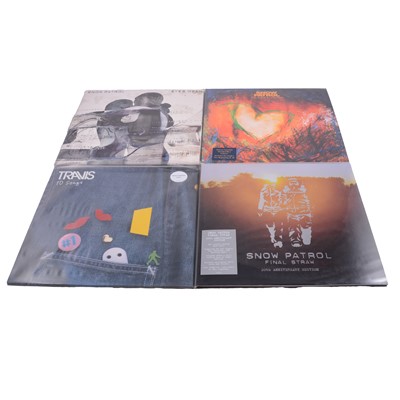 Lot 281 - Keane/ Snow Patrol/ Travis - a collection of twelve LP vinyl records
