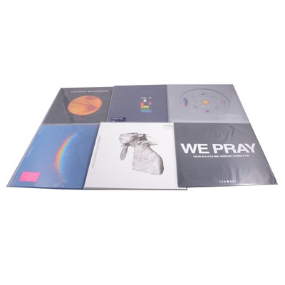 Lot 282 - Coldplay, six vinyl records