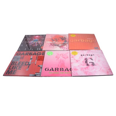 Lot 290 - Garbage, six LP vinyl records
