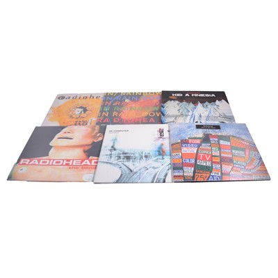 Lot 291 - Radiohead, six LP vinyl records