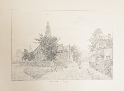 Lot 401 - Views of Leicestershire, drawn by W E Cooke