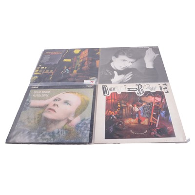 Lot 300 - David Bowie - nine studio album LPs