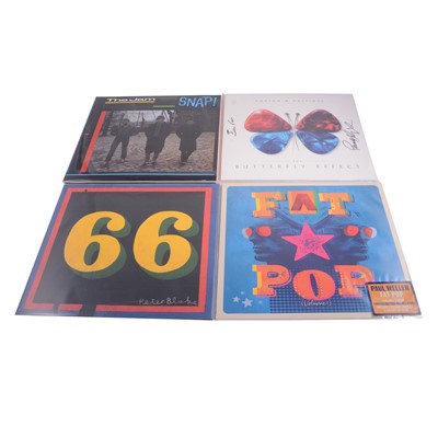 Lot 246 - Paul Weller/ The Jam/ Foxton & Hastings - seven vinyl records