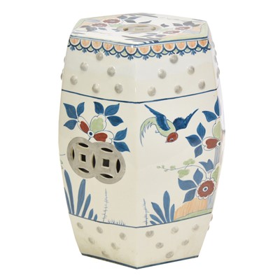 Lot 450 - Chinese pottery garden barrel seat