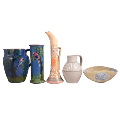 Lot 18 - Eight pieces of British mid-Century pottery