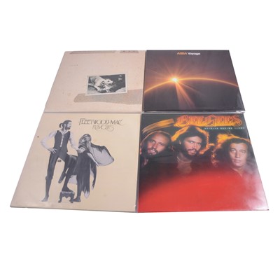Lot 257 - ABBA/ Fleetwood Mac/ The Bee Gees - eleven LP vinyl records