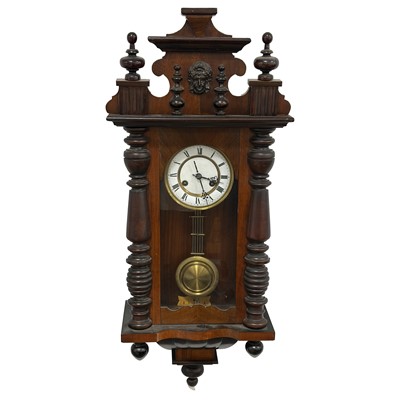 Lot 333 - Small Vienna style wall clock