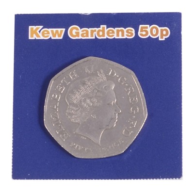 Lot 313 - 2009 Kew Gardens commemorative 50p.
