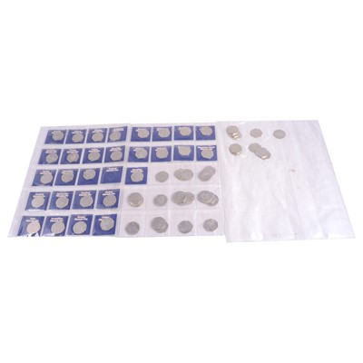 Lot 315 - Near complete set of 2012 Olympics 50p coins, and some duplicates.