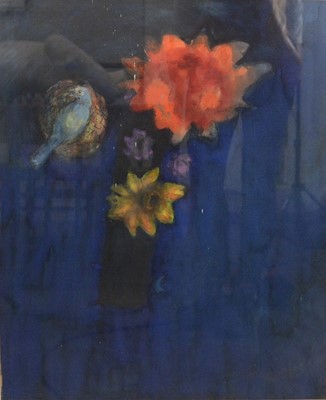 Lot 232 - Robert Leishman, Bursting flower