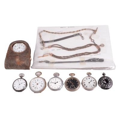 Lot 133 - Small collection of pocket and fob watches, Victorian to modern
